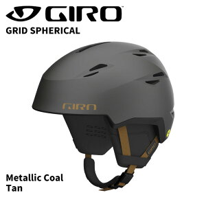 GIRO �W�� �w�����b�g GRID SPHERICAL Metallic Coal/Tan 24-25 ���f��