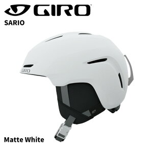 �y�󂠂�zGIRO �W�� �w�����b�g SARIO Matte White 24-25���f�� �^���� �A�E�g���b�g