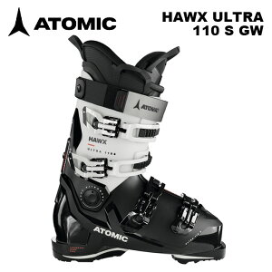 ATOMIC アトミック スキーブーツ HAWX ULTRA 110 S GW Black/White 24-25 モデル