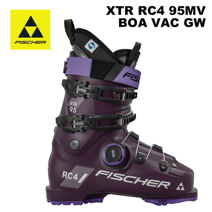 楽天市場】FISCHER フィッシャー スキーブーツ XTR RC4 95 MV BOA GW 