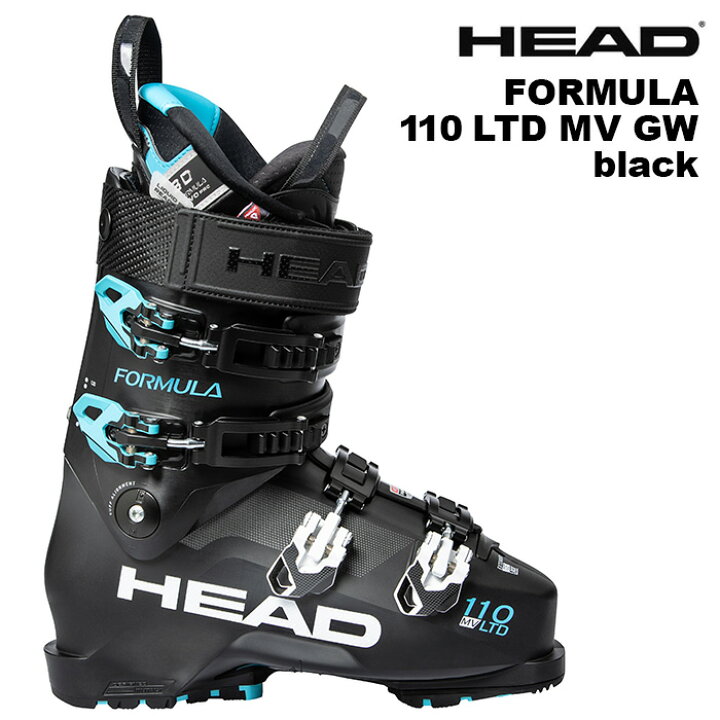 楽天市場】HEAD ヘッド スキーブーツ FORMULA 110 LTD MV GW black 24 