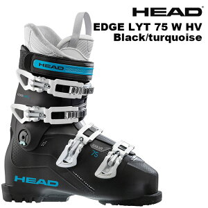 HEAD wbh XL[u[c EDGE LYT 75 W HV Black/turquoise 24-25 f fB[X@fBX@p