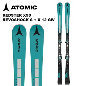 ATOMIC アトミック スキー板 REDSTER X9S REVOSHOCK S + X 12 GW ビンディングセット 24-25 モデル