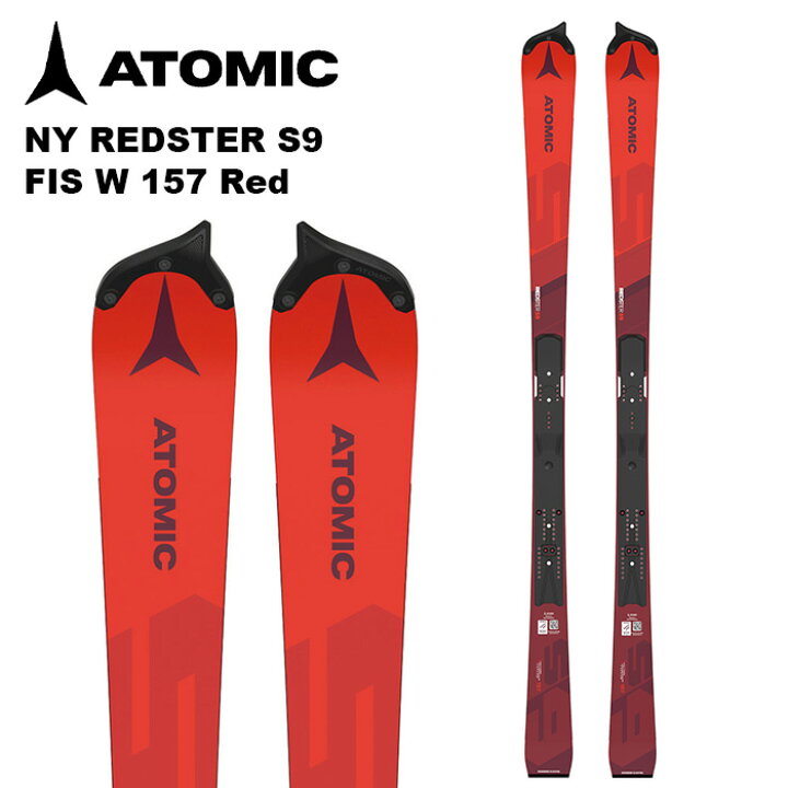 楽天市場】ATOMIC アトミック スキー板 REDSTER S9 FIS W 157 Red 板 
