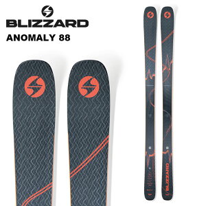 BLIZZARD ブリザード スキー板 ANOMALY 88 (FLAT) 板単品 24-25 モデル