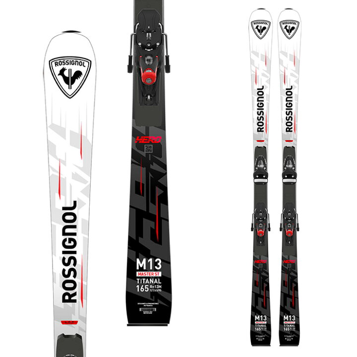 楽天市場】ROSSIGNOL ロシニョール スキー板 HERO MASTER ST R22 + SPX 