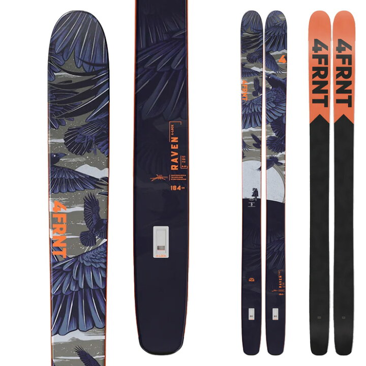 楽天市場】4 FRNT フォーフロント スキー板 Raven 4-LOCK 板単品 24-25 