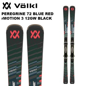 Volkl �t�H���N�� �X�L�[�� PEREGRINE 72 BLUE RED + rMotion 3 12 GW BLACK �r���f�B���O�Z�b�g 24-25���f��