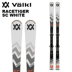 Volkl フォルクル スキー板 RACETIGER SC WHITE + vMOTION 12 GW ビンディングセット 24-25 モデル