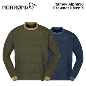NORRONA m[i EFA tamok Alpha90 Crewneck Men's 24-25(2025)f WPbg