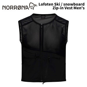 NORRONA m[i EFA lofoten ski/snowboard zip-in vest Men's 24-25(2025)f WPbg
