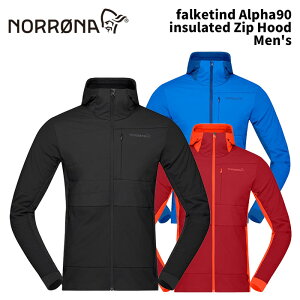 NORRONA m[i EFA falketind Alpha90 insulated Zip Hood Men's 24-25(2025)f WPbg