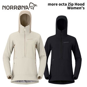 NORRONA m[i EFA more octa Zip Hood Women's 24-25(2025)f fB[X WPbg
