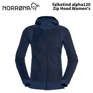 NORRONA m[i EFA falketind alpha120 Zip Hood Women's 24-25(2025)f fB[X WPbg