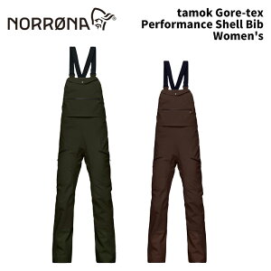 NORRONA m[i EFA tamok Gore-tex Performance Shell Bib Women's 24-25(2025)f fB[X pc