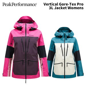 Peak Performance s[NptH[}X EFA Vertical Gore-Tex Pro 3L Jacket Womens 24-25(2025)f WPbg@fB[X