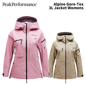 Peak Performance s[NptH[}X EFA Alpine Gore-Tex 3L Jacket Womens 24-25(2025)f WPbg@fB[X
