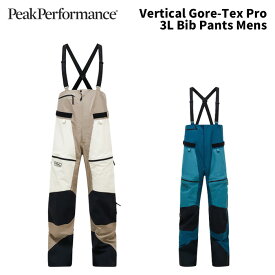 Peak Performance ピークパフォーマンス ウェア Vertical Gore-Tex Pro 3L Bib Pants Mens 24-25(2025)モデル パンツ