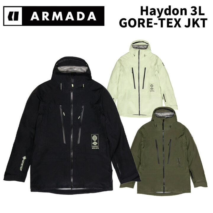 楽天市場】ARMADA アルマダ ウェア Haydon 3L GORE-TEX JKT 24-25(2025 