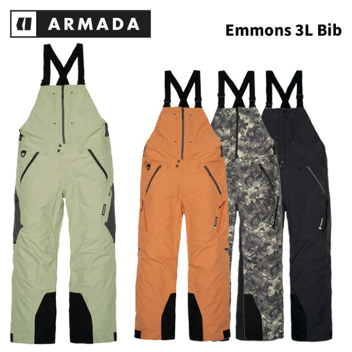 楽天市場】ARMADA アルマダ ウェア Emmons 3L Bib 24-25(2025)モデル 