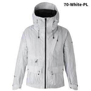 MIZUNO Z2MEB340 FREE SKI PRINT PARKA JACKET 24-25(2025)f ~Ym XL[EFA WPbg