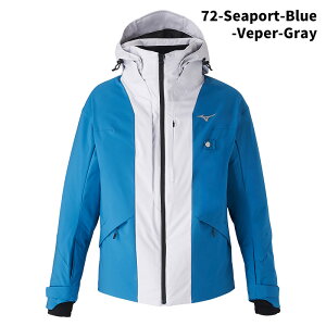 MIZUNO Z2MEB321 DEMO SOLID SKI PARKA 24-25(2025)f ~Ym XL[EFA WPbg