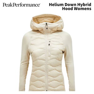 Peak Performance s[NptH[}X EFA Helium Down Hybrid Hood Womens 24-25(2025)f WPbg fB[X
