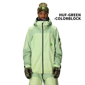 686 VbNXGCgVbNX EFA MENS 686 × HUF DOUBLE H SHELL JACKET 25-26(2026)f WPbg