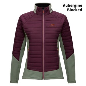 �yAubergine-Blocked,Dark-Navy�̂݌p���zSTATE OF ELEVENATE �X�e�[�g�I�u�G���x�l�[�g �E�F�A Women's Fusion Stretch Jacket 25-26���f�� �~�b�h���C���[ ���f�B�[�X �W���P�b�g