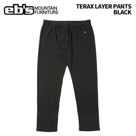 eb's エビス TERAX LAYER PANTS BLACK テラックスレイヤーパンツ インナー 25-26モデル