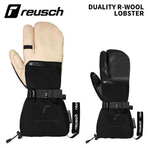 【6502705】reusch ロイシュ グローブ DUALITY R-WOOL LOBSTER 25-26モデル