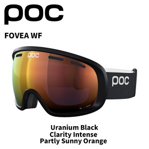 POC |bN S[O FOVEA WF / Uranium Black / Clarity Intense / Partly Sunny Orange /40841 25-26f yԕisiz
