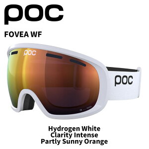 POC |bN S[O FOVEA WF / Hydrogen White / Clarity Intense / Partly Sunny Orange / 40841 25-26f yԕisiz