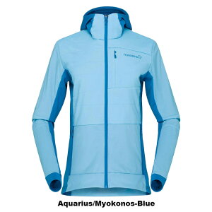 NORRONA m[i EFA Falketind Alpha90 insulated Zip Hood Women's 23-24(2024)f WPbg