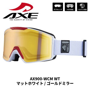 AXE �A�b�N�X �S�[�O�� AX900-WCM WT �}�b�g�z���C�g / �S�[���h�~���[ 25-26���f��