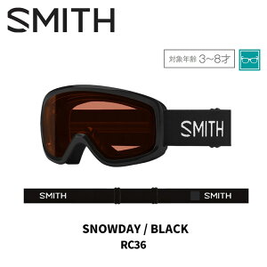 qp@SMITH X~X S[O SNOWDAY / BLACK / RC36 25-26 fyԕisiz