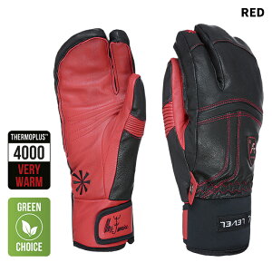 LEVEL ���x�� �O���[�u OFF PISTE LEATHER TRIGGER 25-26���f��