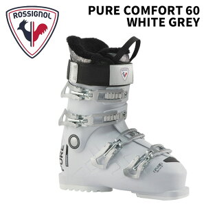 ROSSIGNOL Vj[ XL[u[c PURE COMFORT 60 - WHITE GREY 25-26 f