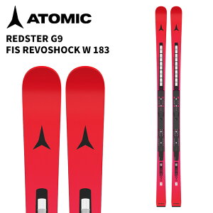 ATOMIC アトミック スキー板 REDSTER G9 FIS REVOSHOCK W 183 板単品 25-26 モデル 【ビンディング同時購入のみ販売】