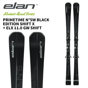 ELAN G XL[ PRIMETIME N°5W BLACK EDITION SHIFT X + ELX 11.0 GW SHIFT rfBOZbg 25-26 f fB[X p
