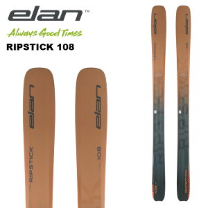 ELAN エラン スキー板 RIPSTICK 108 板単品 25-26 モデル