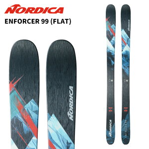 NORDICA mfBJ XL[ ENFORCER 99 (FLAT) RED/BLUE/BLACK Pi 25-26 f