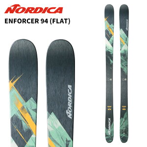 NORDICA mfBJ XL[ ENFORCER 94 (FLAT) ORANGE/GREEN/BLACK Pi 25-26 f