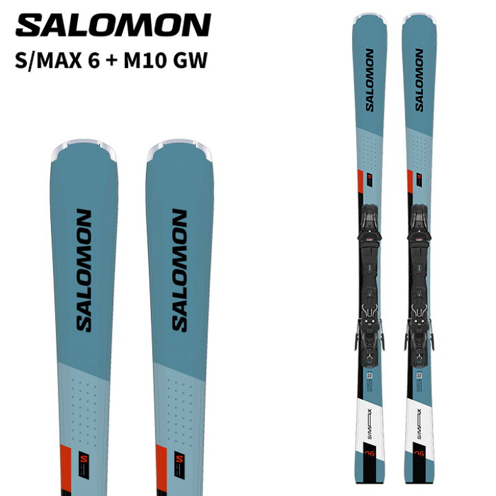 楽天市場】SALOMON サロモン スキー板 S/MAX 6 + M10 GW ビンディング 