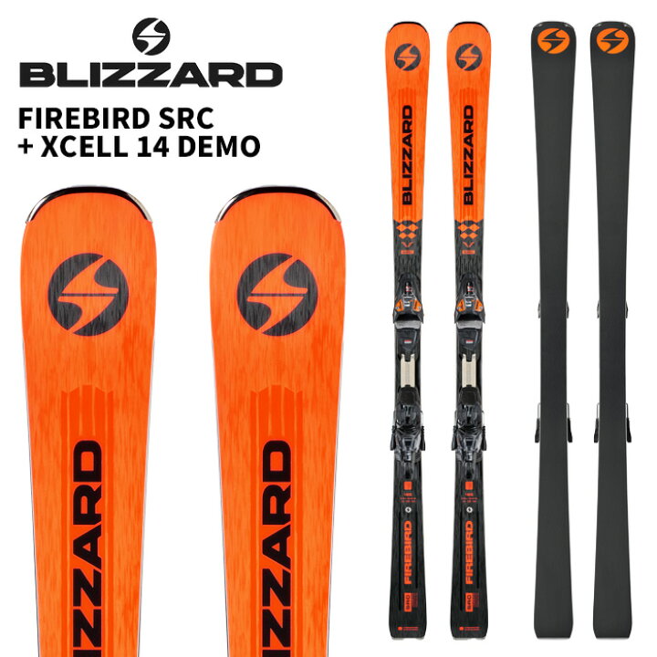 楽天市場】BLIZZARD ブリザード スキー板 FIREBIRD SRC + XCELL 14 