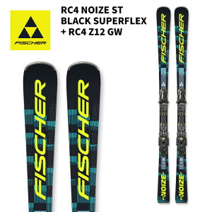 FISCHER tBbV[ XL[ RC4 NOIZE ST BLACK SUPERFLEX + RC4 Z12 GW Powerrail rfBOZbg 25-26 f