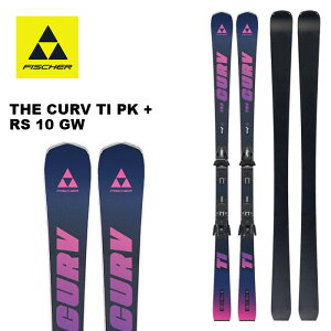 FISCHER �t�B�b�V���[ �X�L�[�� THE CURV TI TWIN POWERRAIL + RS10 GW PR �r���f�B���O�Z�b�g 25-26 ���f��