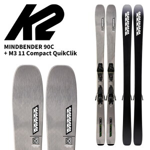 K2 �P�[�c�[ �X�L�[�� MINDBENDER 90C W + M3 10 Compact QuikClik �r���f�B���O�Z�b�g 25-26���f�� ���f�B�[�X