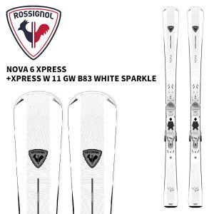 ROSSIGNOL Vj[ XL[ NOVA 6 XPRESS + XPRESS W 11 GW rfBOZbg 25-26 f fB[X p
