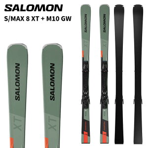 SALOMON �T������ �X�L�[�� S/MAX 8 XT + M10 GW �r���f�B���O�Z�b�g 25-26���f��